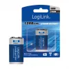 LOGILINK ER9VLIB 9V Lithium-Batterie (1er-Pack, Blister) – 1200 mAh, nicht wiederaufladbar, PP3