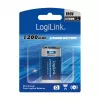 LOGILINK ER9VLIB 9V Lithium-Batterie (1er-Pack, Blister) – 1200 mAh, nicht wiederaufladbar, PP3
