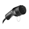LogiLink EVC0121 EV-Ladekabel Typ 2 22kW 3-Phasen 32A 5m Schwarz mit Aufbewahrungstasche