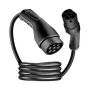 LogiLink EVC0125 Typ 2 Ladekabel für Elektroautos - 11 kW, 3-Phasen, 20 A, 7,5 m, Schwarz mit Tragetasche