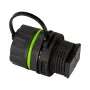 LOGILINK FA05SD1 Outdoor Glasfaser-Duplex-SC-Stecker mit Staubschutzkappe – Multimode OM3/OM4, Aqua (10er-Pack)