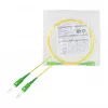 LogiLink Glasfaser-Patchkabel – Simplex, OS2 SM G.657.A2, SC/APC auf SC/APC, 1 m, Gelb