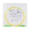 LogiLink Glasfaser-Patchkabel – Simplex, OS2 SM G.657.A2, SC/APC auf SC/APC, 1 m, Gelb