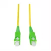 LogiLink Glasfaser-Patchkabel – Simplex, OS2 SM G.657.A2, SC/APC auf SC/APC, 1 m, Gelb