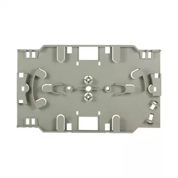 LogiLink Faserspleißkassette mit 24-fach Crimp-Spleißhalter, Weiß