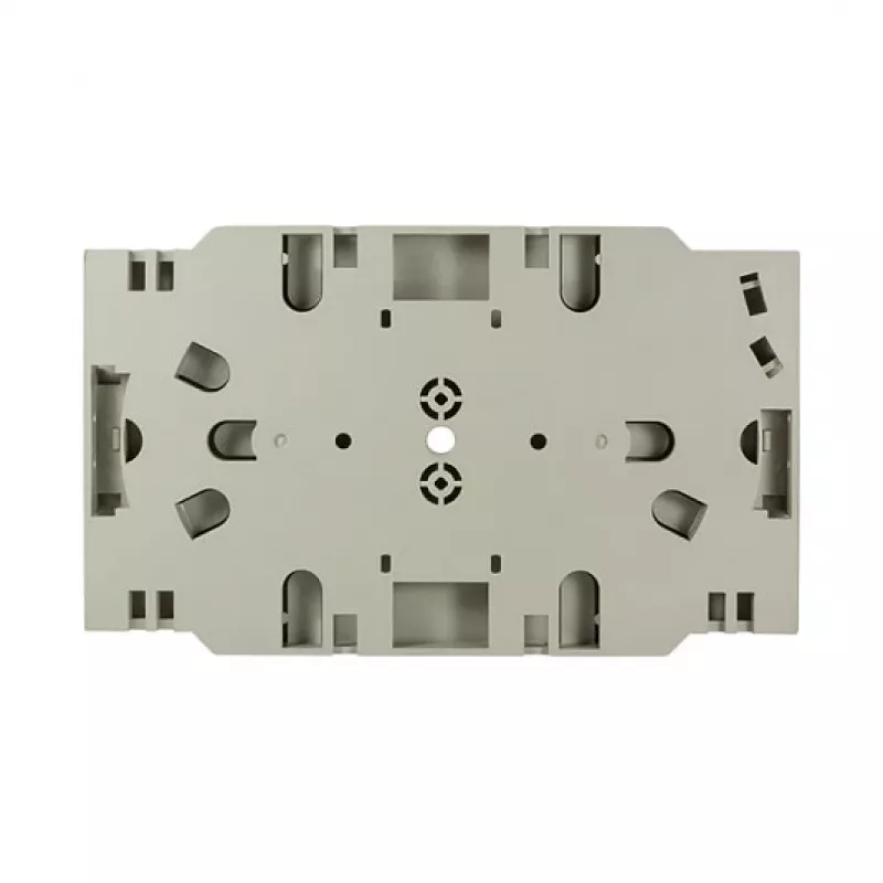 LogiLink Faserspleißkassette mit 24-fach Crimp-Spleißhalter, Weiß