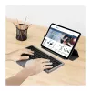 LOGILINK ID0214 Kabellose Tastatur mit Touchpad, Bluetooth 5.1, 3-Kanal, Grau