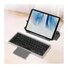 LOGILINK ID0214 Kabellose Tastatur mit Touchpad, Bluetooth 5.1, 3-Kanal, Grau
