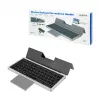 LOGILINK ID0214 Kabellose Tastatur mit Touchpad, Bluetooth 5.1, 3-Kanal, Grau