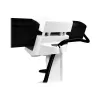 LOGILINK KAB0067 Tischhalterung Klemm-Kabelorganizer – Schwarz Stahl, 600mm