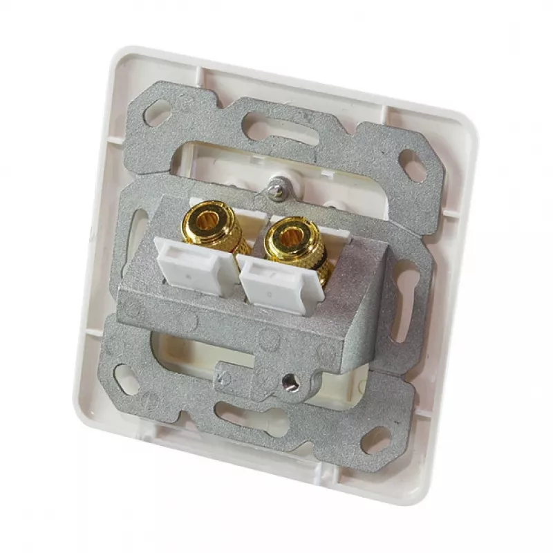 LogiLink Keystone Buchsenmodul mit Gewindemutter, Schwarz