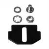 Logilink Keystone Bodentank-Einsatz für 3 x 3 Keystone-Module, Schwarz