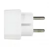 LogiLink LPS218 Euro-Steckdosenadapter mit 2 Steckdosen, Weiß