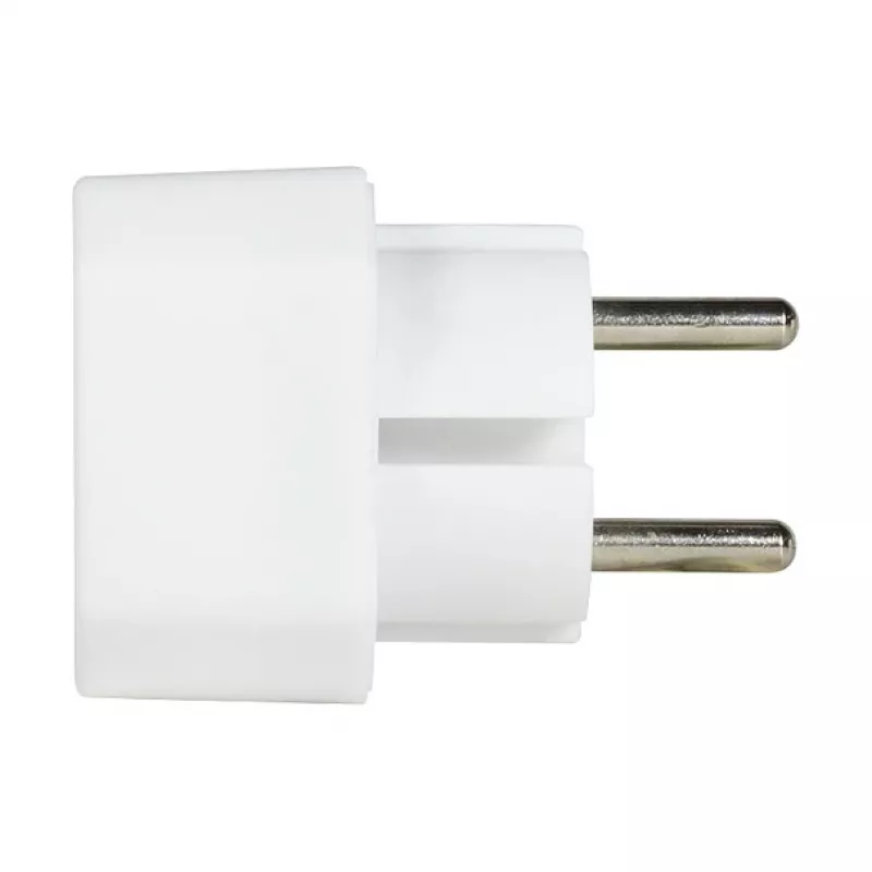 LogiLink LPS218 Euro-Steckdosenadapter mit 2 Steckdosen, Weiß