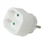 LogiLink LPS218 Euro-Steckdosenadapter mit 2 Steckdosen, Weiß