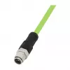 LOGILINK M12 CAT6A Industrie Patchkabel, PUR, M12 X-kodiert auf RJ45, 3 m