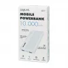 Logilink Mobile Power Bank, LiPo, 10000 mAh, USB-C in/out, Weiß