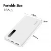 Logilink Mobile Power Bank, LiPo, 8000 mAh, Weiß