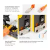 LogiLink Modular Stecker RJ45 Cat.6A STP Pass Through, 10er-Pack