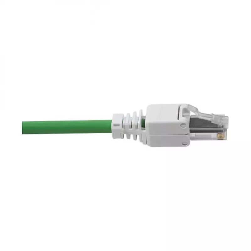 LogiLink Modularer Stecker RJ45 Cat.6A, UTP, werkzeuglos, Weiß