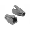 LogiLink MP0035 RJ45 Zugentlastungshülsen, grau, 50er-Pack