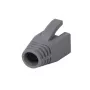 LogiLink MP0035 RJ45 Zugentlastungshülsen, grau, 50er-Pack