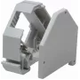 LogiLink MP0053 Hutschienenadapter für 1x RJ45 Keystone-Modul, Kunststoff, Weiß