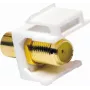 LogiLink NK0026 RCA-Buchse auf F-Typ-Buchse Adapter, Gelb