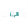 LogiLink NK0031 Keystone LC-Duplex Multimode OM3/OM4 Glasfaser-Koppler, Aqua