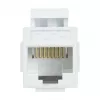 LogiLink NK4012W Cat.6 UTP Keystone-Kupplung, 2x RJ45, Weiß
