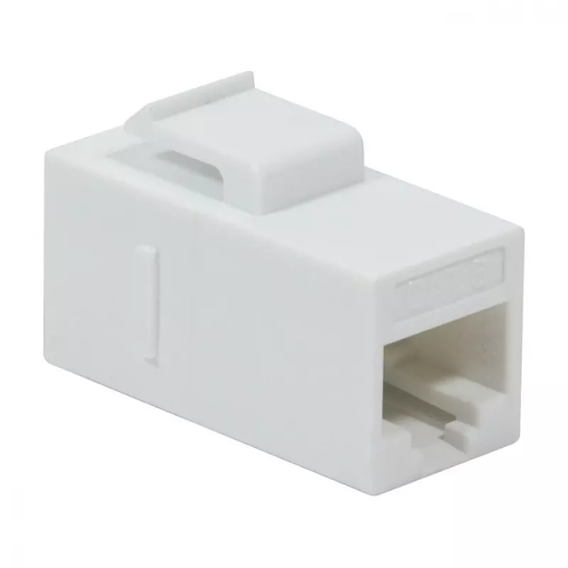 LogiLink NK4012W Cat.6 UTP Keystone-Kupplung, 2x RJ45, Weiß