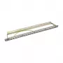 LogiLink NK4039 Keystone Patchpanel, 24 Ports, 0,5HE, geschirmt, grau - 19 Zoll Rackmontage