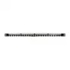 LogiLink NK4040 24-Port geschirmtes Keystone-Patchpanel, 0,5U, Schwarz