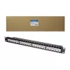 LogiLink NK4045 Keystone Patchpanel 1U 48 Ports ungeschirmt Schwarz