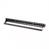 LogiLink NK4045 Keystone Patchpanel 1U 48 Ports ungeschirmt Schwarz