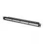 LogiLink NK4045 Keystone Patchpanel 1U 48 Ports ungeschirmt Schwarz