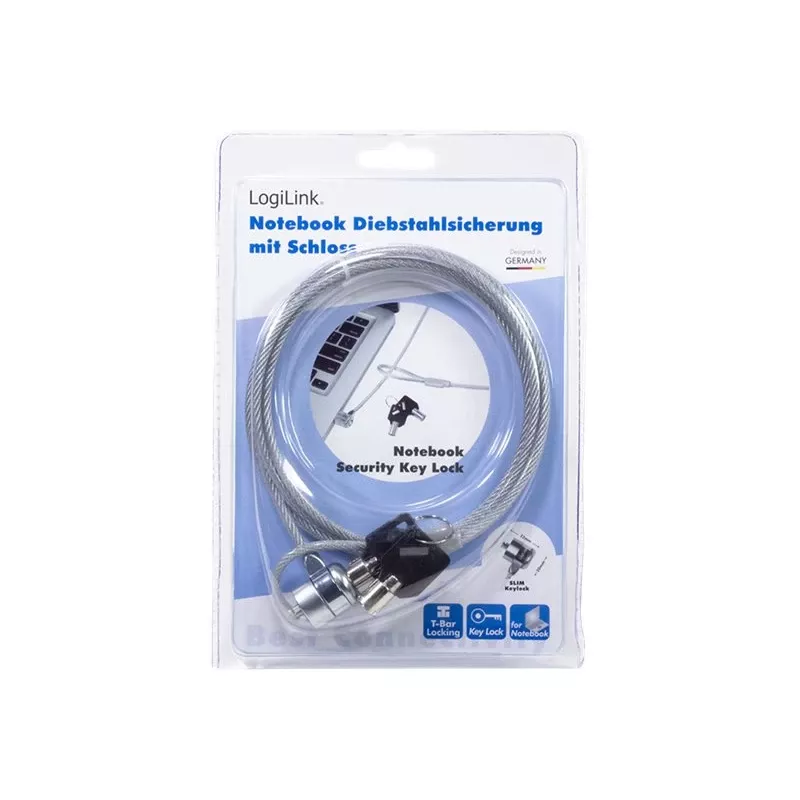 Logilink Notebook Security Lock 1,5 m