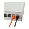 LOGILINK NP0094 Consolidation Point Box 12-Port, Tisch-/Wand-/Hutschienenmontage, Hellgrau