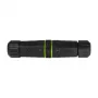 LOGILINK Outdoor Fiber Optic Duplex SC Connector mit 2 Kabelverschraubungen, IP67, Schwarz