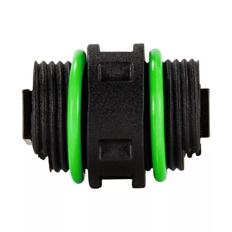 Logilink Outdoor Fiber Optic Simplex SC Connector mit 2 Kabelverschraubungen, IP65, grau