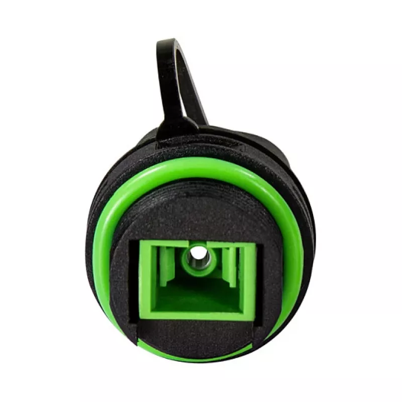 LOGILINK Outdoor Fiber Optic Simplex SC Connector mit Kabelverschraubung und Staubschutzkappe