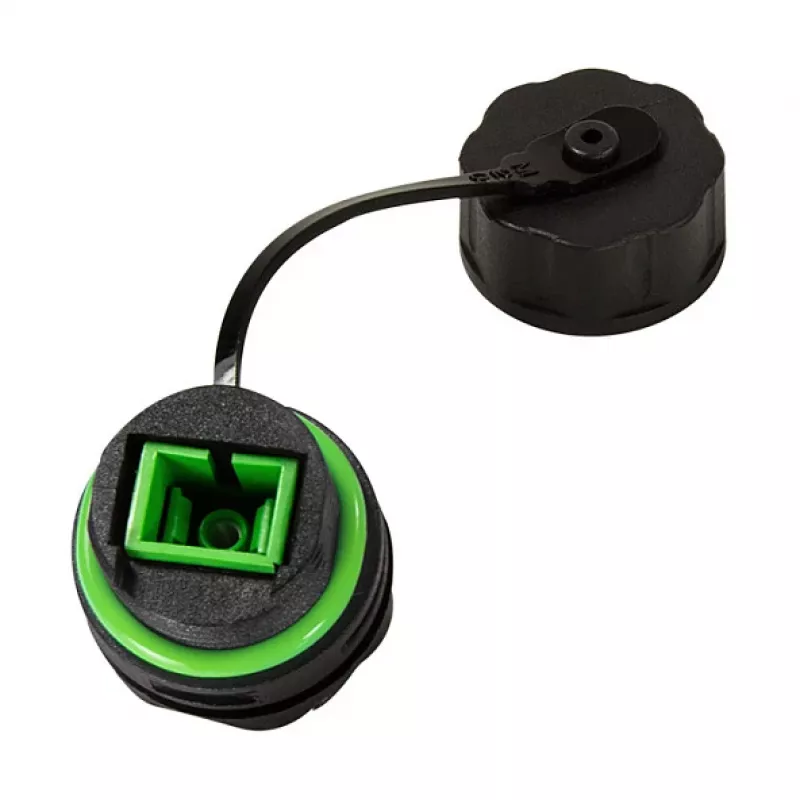 LOGILINK Outdoor Fiber Optic Simplex SC Connector mit Kabelverschraubung und Staubschutzkappe