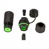 LOGILINK Outdoor Fiber Optic Simplex SC Connector mit Kabelverschraubung und Staubschutzkappe