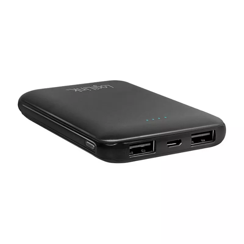 LogiLink PA0202 Powerbank 5000mAh Schwarz