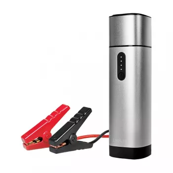 Logilink PA0266 Starthilfe & Powerbank, 10000 mAh, 12V/400A Spitze, USB-C PD, LED-Taschenlampe