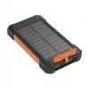 LogiLink PA0321 Solar Power Bank 6000 mAh mit USB-C, IP65, Schwarz