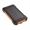 LogiLink PA0321 Solar Power Bank 6000 mAh mit USB-C, IP65, Schwarz