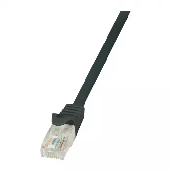 LOGILINK Patchkabel Cat.5e U/UTP 1,50m Schwarz