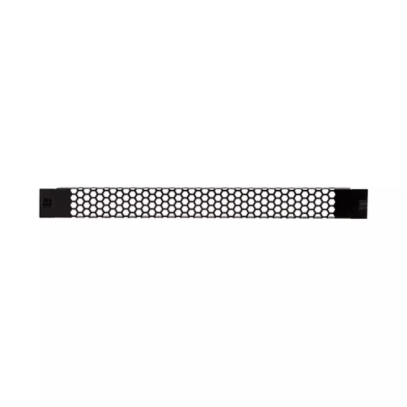 LogiLink PN110B 19 Zoll 1U Belüftetes Rack Panel Schwarz RAL 9005