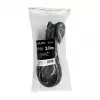 Logilink Netzkabel, CEE 7/7 auf IEC C19, Schwarz, 3 m